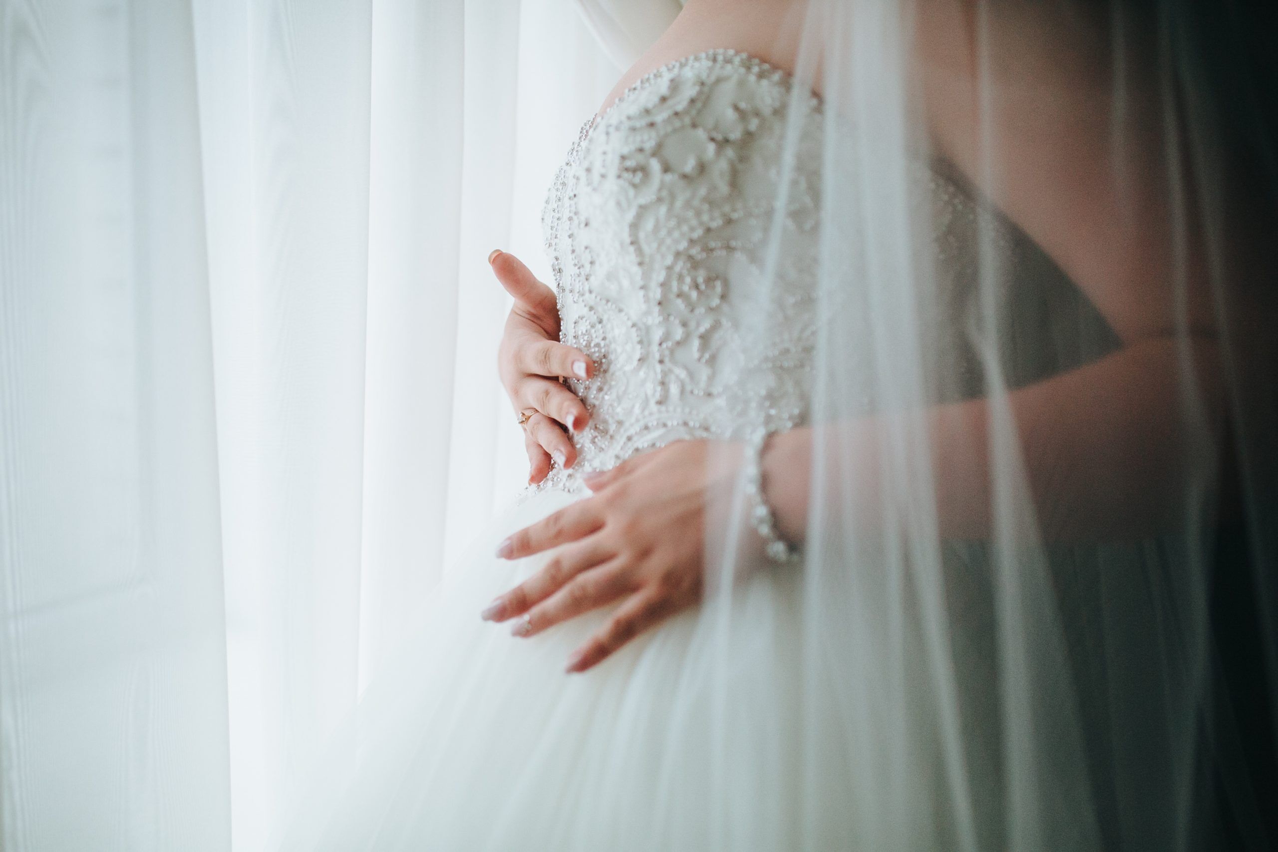photo of a wedding dress