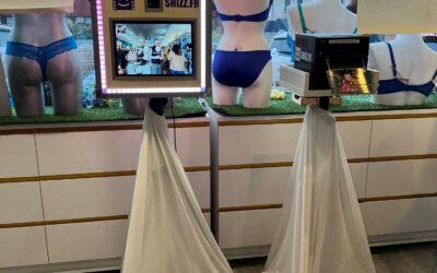 Animation Photobooth chez Pomponette Lingerie à Caveirac